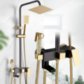1540656-1 Takduschset Sanitary Ware - Gold