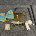 1540656-5 Takduschset Sanitary Ware - Gold