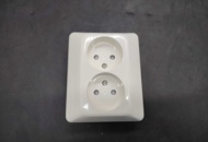 1542470 Vägguttag, 10 st- Elko, 2-vägs