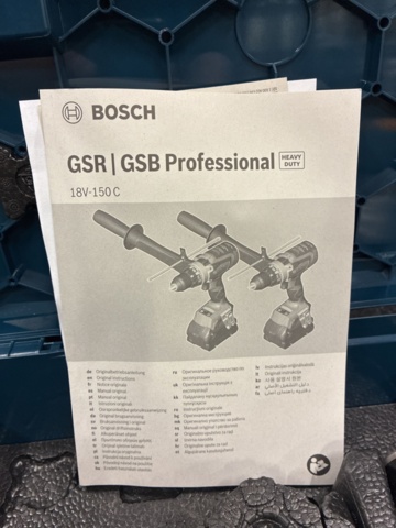 1542391-14 Screwdriver Bosch GSR 18V-150 C
