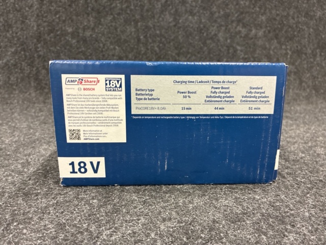 1542395-5 Battery set Bosch ProCORE18V+ 1600A02X03