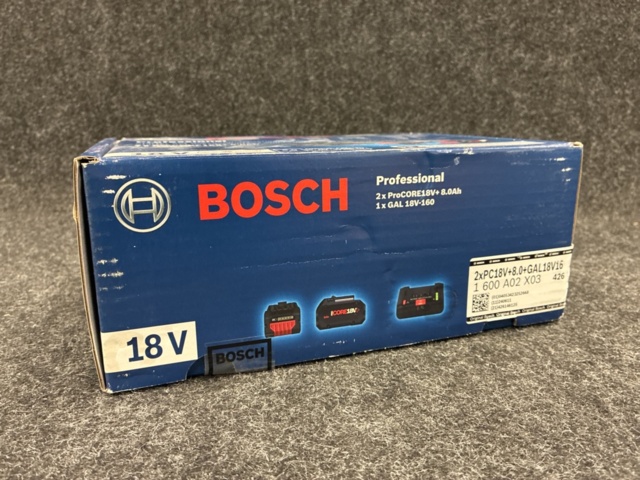 1542395-6 Battery set Bosch ProCORE18V+ 1600A02X03