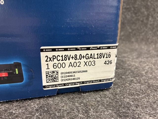1542395-7 Battery set Bosch ProCORE18V+ 1600A02X03