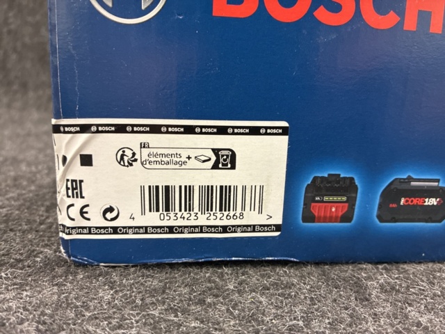 1542395-8 Battery set Bosch ProCORE18V+ 1600A02X03