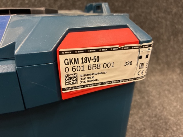 1542403-4 Metal circular saw Bosch GKM 18V-50
