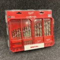 1542424-2 Metal drill set Milwaukee HSSG TW POF 25P