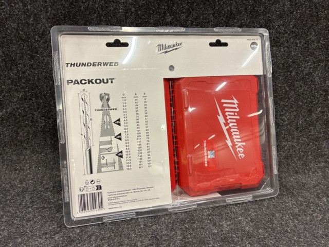 1542424-10 Metal drill set Milwaukee HSSG TW POF 25P