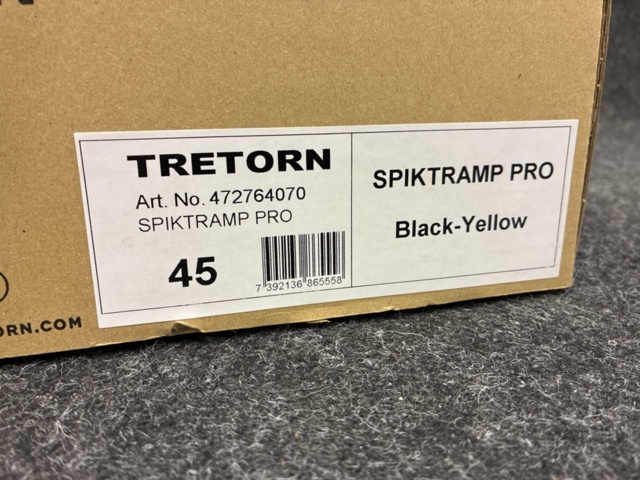 1542475-6 Safety boots Tretorn Spiked Pro, Size 45