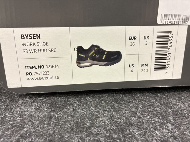 1542480-5 Safety shoes Gesto Bysen, Size 36