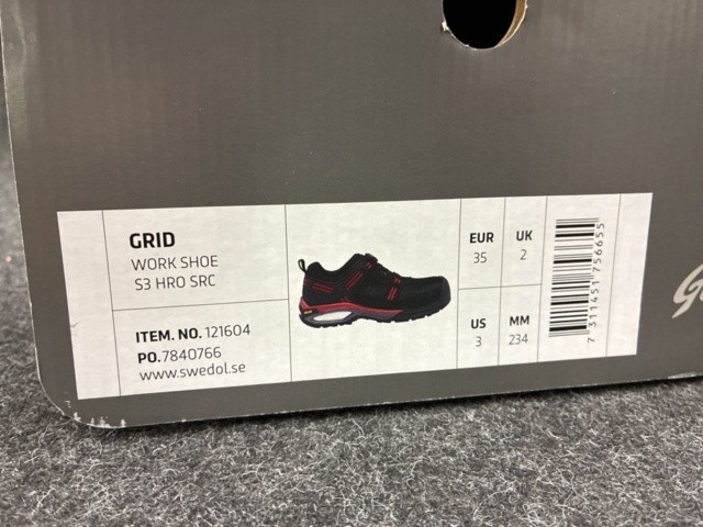 1542494-5 Safety shoes Gesto Grid S3 HRO SRC, Size 35