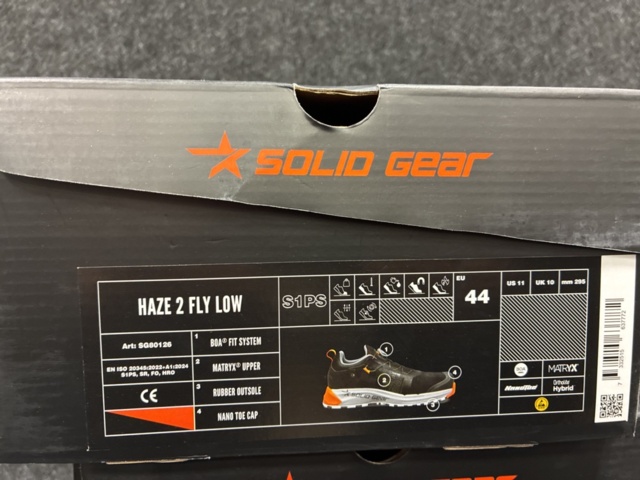 1542509-5 Skyddsskor Solid Gear Haze 2 Fly Low, Strl 44