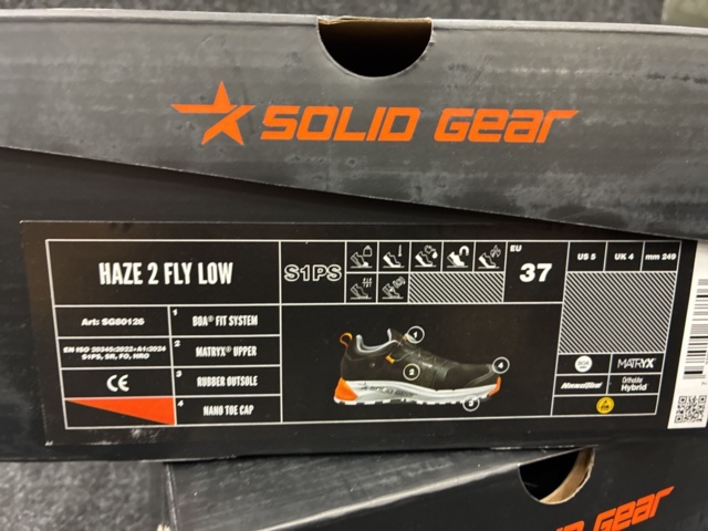 1542511-5 Skyddsskor Solid Gear Haze 2 Fly Low, Strl 37