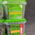 1542529-5 10 st Förpackningar Träskruv & Trallskruv, Essve