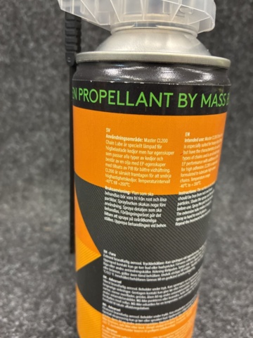 1542543-13 Universalsmörjmedel 400ml & Kedjespray 400 ml, Master