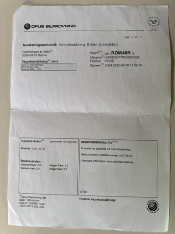 1458414-67 Husbil FORD Kronos 285 TL -2022