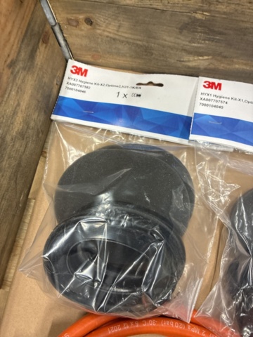 1542610-22 LPG hose, padlock, extension cords etc.