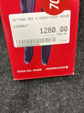 1542420-4 Rivet pliers Teng Tools HR30R