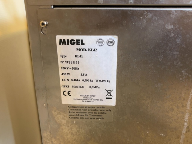 1500083-4 Ice machine - Porkka / Migel KLA2