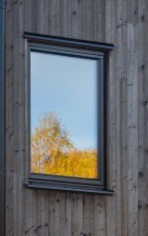 1524767-5 Samling med aluminiumfönster och fönsterdörrar - NorDan Tanum - vinklad profil