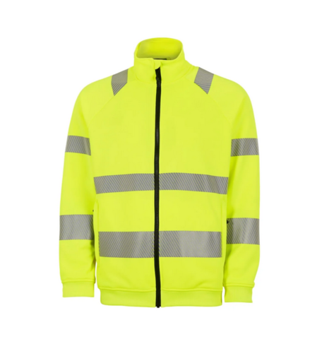 1542101-1 Sweatshirt Gesto Fullzip varsel Essential G228 Gul, Strl M