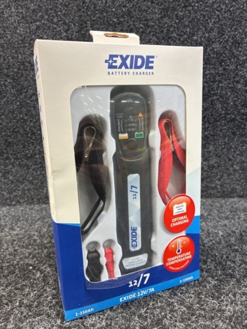 1542338-3 Batteriladdare Exide 7A 12V