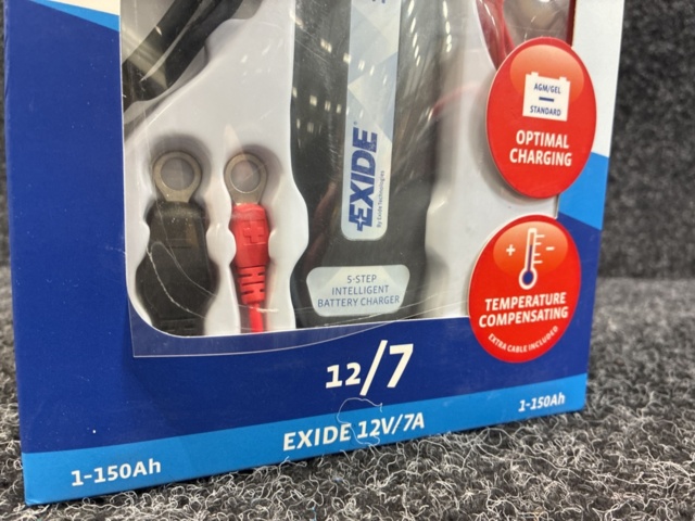 1542338-4 Batteriladdare Exide 7A 12V