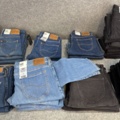 1542690-3 Stort jeansparti – LEE, Wrangler, Nudie Jeans, Superdry m.fl. | 140+ nya plagg med etikett
