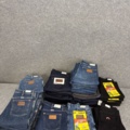 1542690-41 Stort jeansparti – LEE, Wrangler, Nudie Jeans, Superdry m.fl. | 140+ nya plagg med etikett