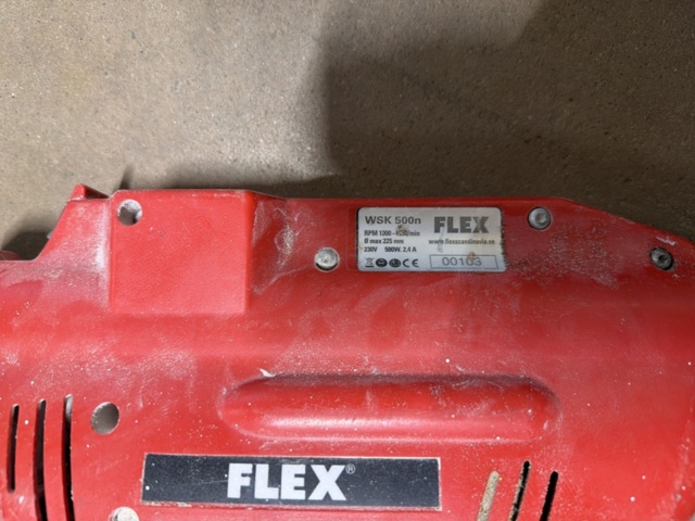 1533279-5 Takslip med slang och väska - Flex WSK 500n