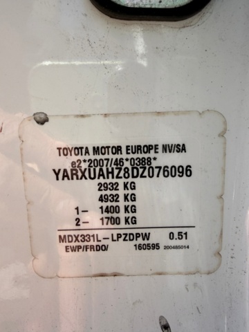 1368096-45 Toyota ProAce Skåpbil 2.0 D-4D Manuell, 128hk -2016
