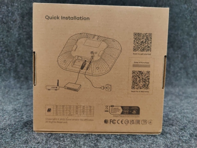 1542912-4 Accesspunkt Zyxel NWA220AX-6E