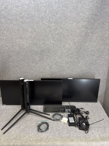 1542924-9 Skärmar 2 st Svive 34" Gaming Monitor Svart 3440×1440