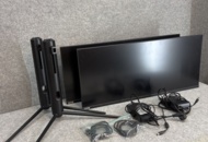 1542925 Skärmar 2 st Svive 34" Gaming Monitor Svart 3440×1440