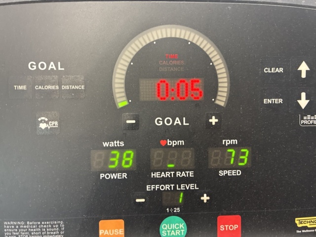 1542996-21 Motionscykel, TechnoGym Excite