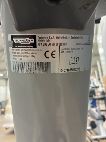 1542994-17 Exercise bike, TechnoGym EXC 700 SP