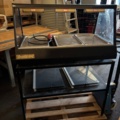 1475314-1 Varmhållningsbuffé serveringsdisk - Barbecue King CHS, Rotisserieugn Grillugn - Euro Grill TG 330 E