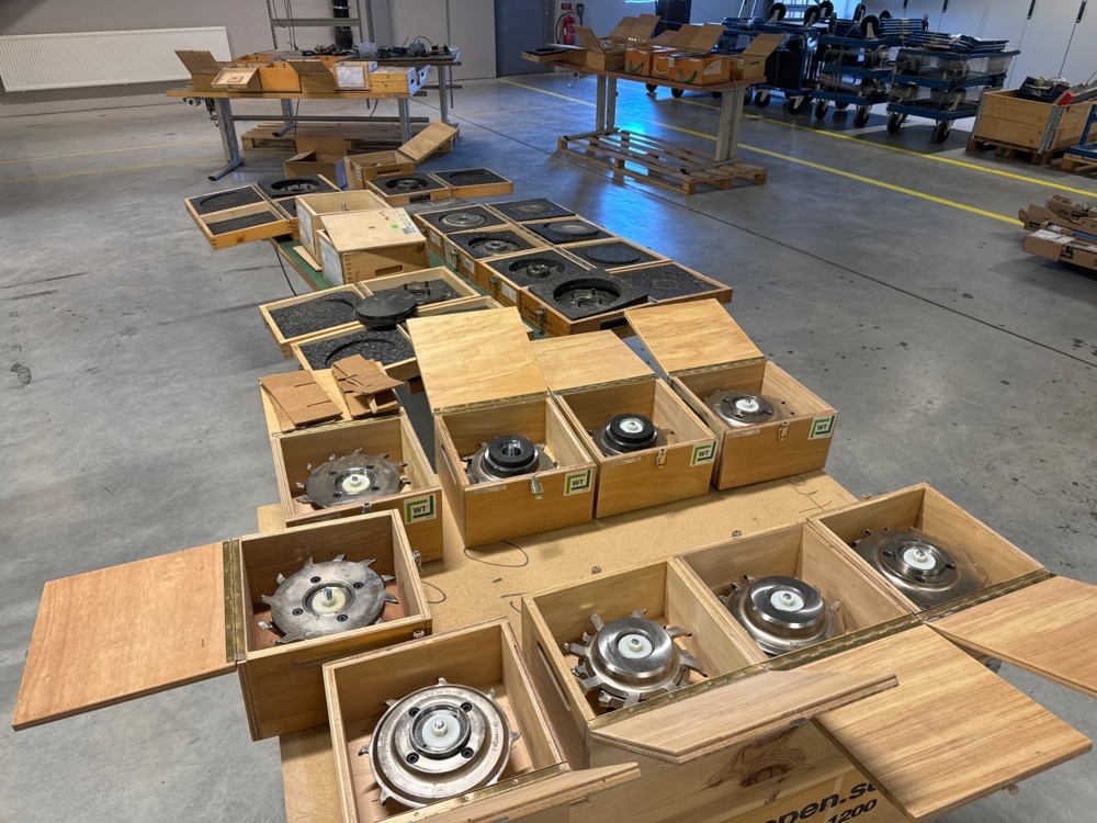 1543023-1 Milling tools for the wood industry - WT 45 pieces