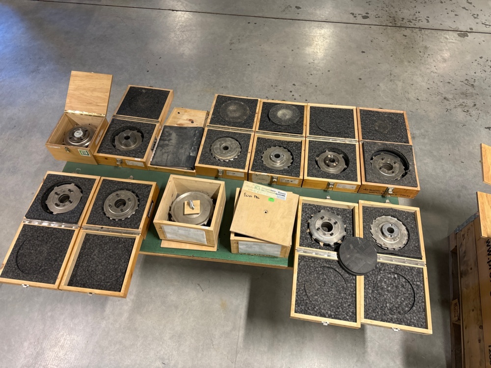 1543023-2 Milling tools for the wood industry - WT 45 pieces