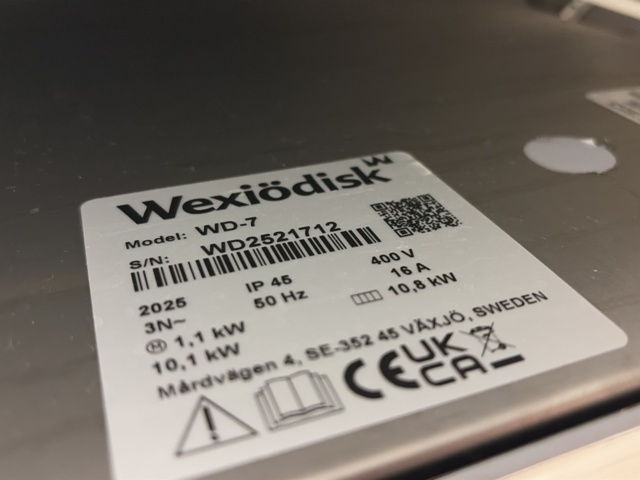 1525452-17 Disklinje - Wexiödisk WD-7, -2025
