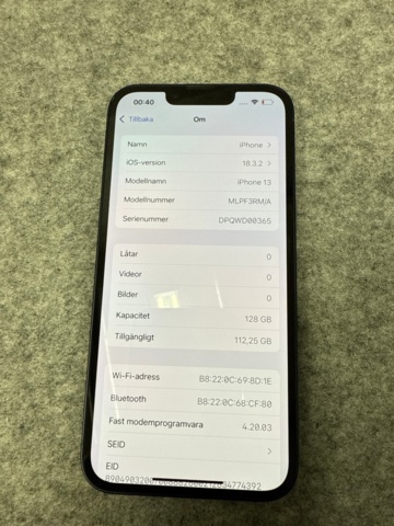 1535495-6 Mobiltelefon - Apple iPhone 13