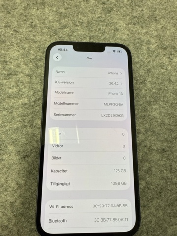 1535497-8 Mobiltelefon - Apple iPhone 13