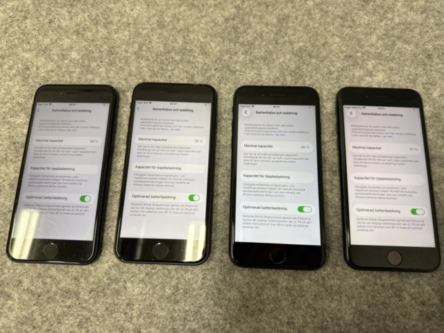 1535496-10 Mobiltelefoner 4 st - Apple iPhone SE (3:e generationen)