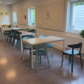 1525464-5 Skolmatsal - Bord, stolar, buffévagn, m.m.