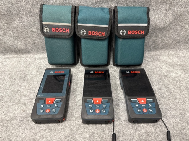Laserdistansmätare 3 st - Bosch GLM 100-25 C / GLM 120 C