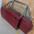 1373169-4 Samling med bildörrar – Volvo 142 / 144