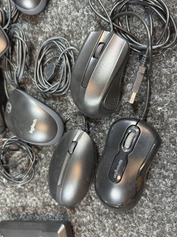 1516357-11 Samling med tangentbord och datormöss - HP, Logitech