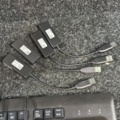 1516358-10 Samling med tangentbord, webbkameror och USB-Ethernet-adaptrar