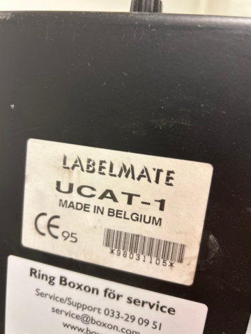 1535633-4 Label dispenser with scale - Labelmate UCAT-1