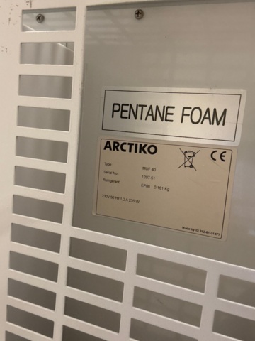 1535573-8 Laboratoriefrysar 2 st - Whirlpool WHE 4600 / Arctiko MUF 40