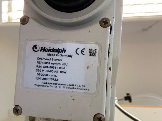 1535574-4 Samling med diverse labbutrustning - Heidolph RZR 2051 control / IKA magicLAB